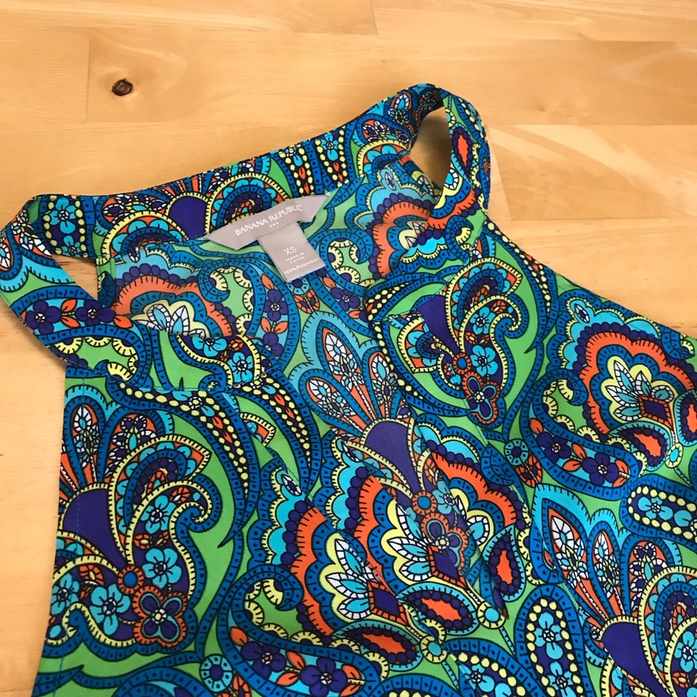 Banana Republic multicolored tank top - Picture 4 of 8